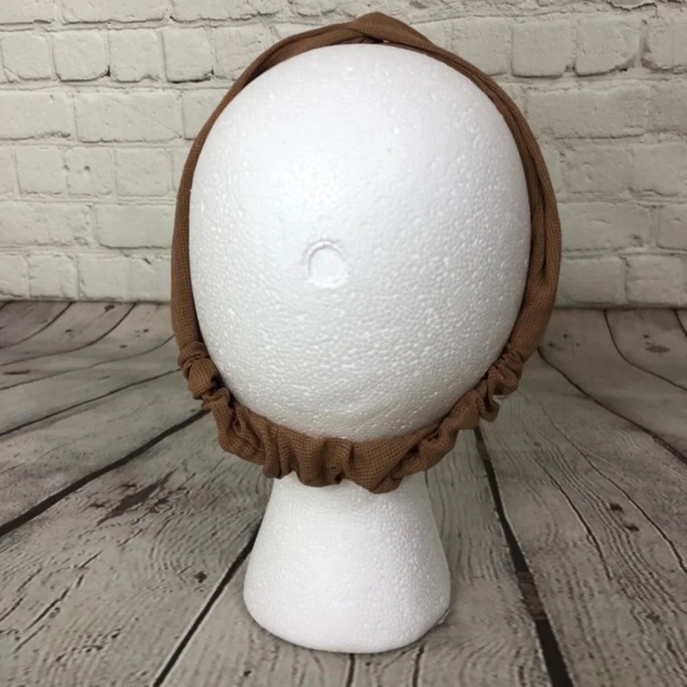 Brown Knotted Boho Headband
